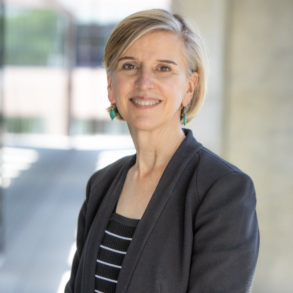 A headshot of Anne Eacker, MD