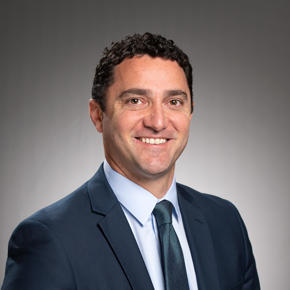 A headshot of Adam L. Sharp, MD, MSc