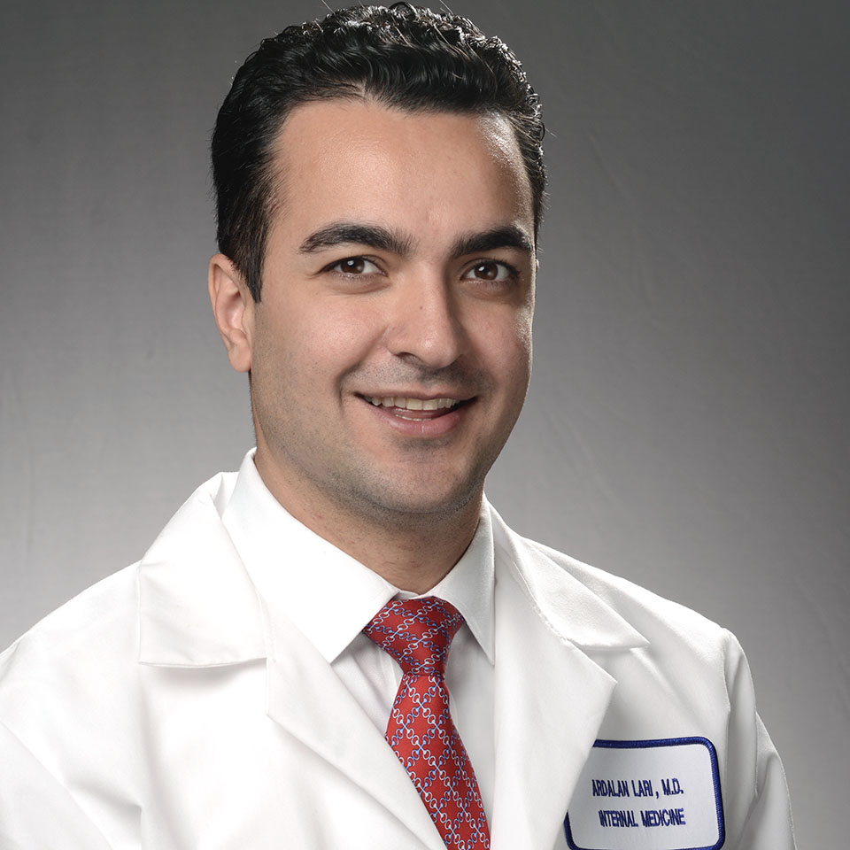 A headshot of Ardalan Bazargan-Lari, MD