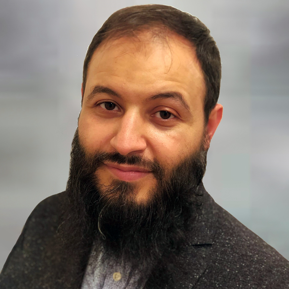 A headshot of Mostafa Belghasem, MD, PhD