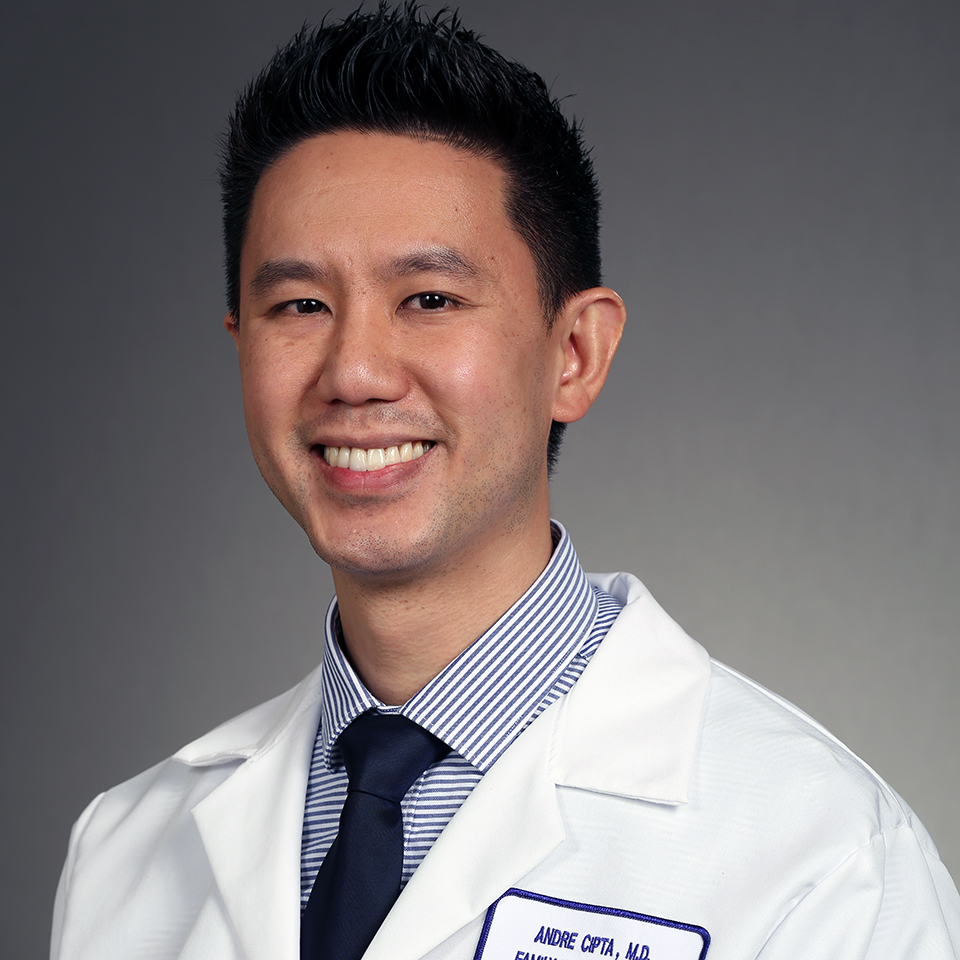A headshot of Andre M. Cipta, MD