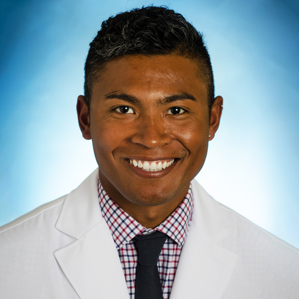 A headshot of Christopher A.J. Webb, MD
