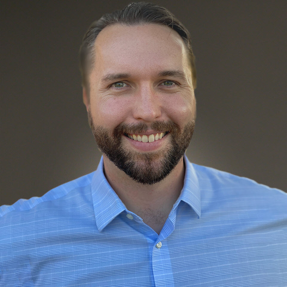 A headshot of Christopher Cuttriss, BA