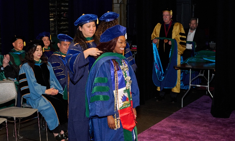 KPSOM Commencement 2026 hooding ceremony.