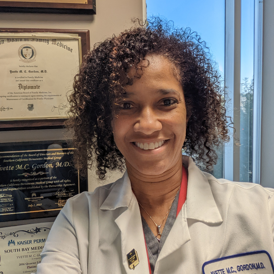 Profile headshot of Yvette M. Gordon, MD