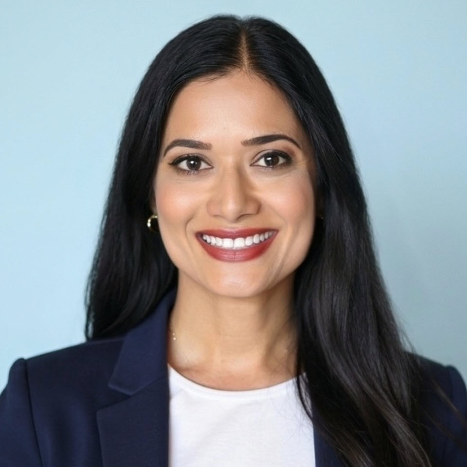 Profile headshot of Amisha Gupta, MS, MPH