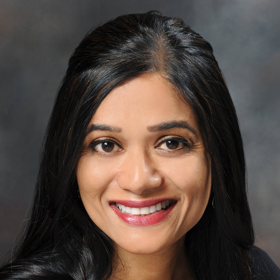 Profile headshot of Amisha Gupta, MS, MPH