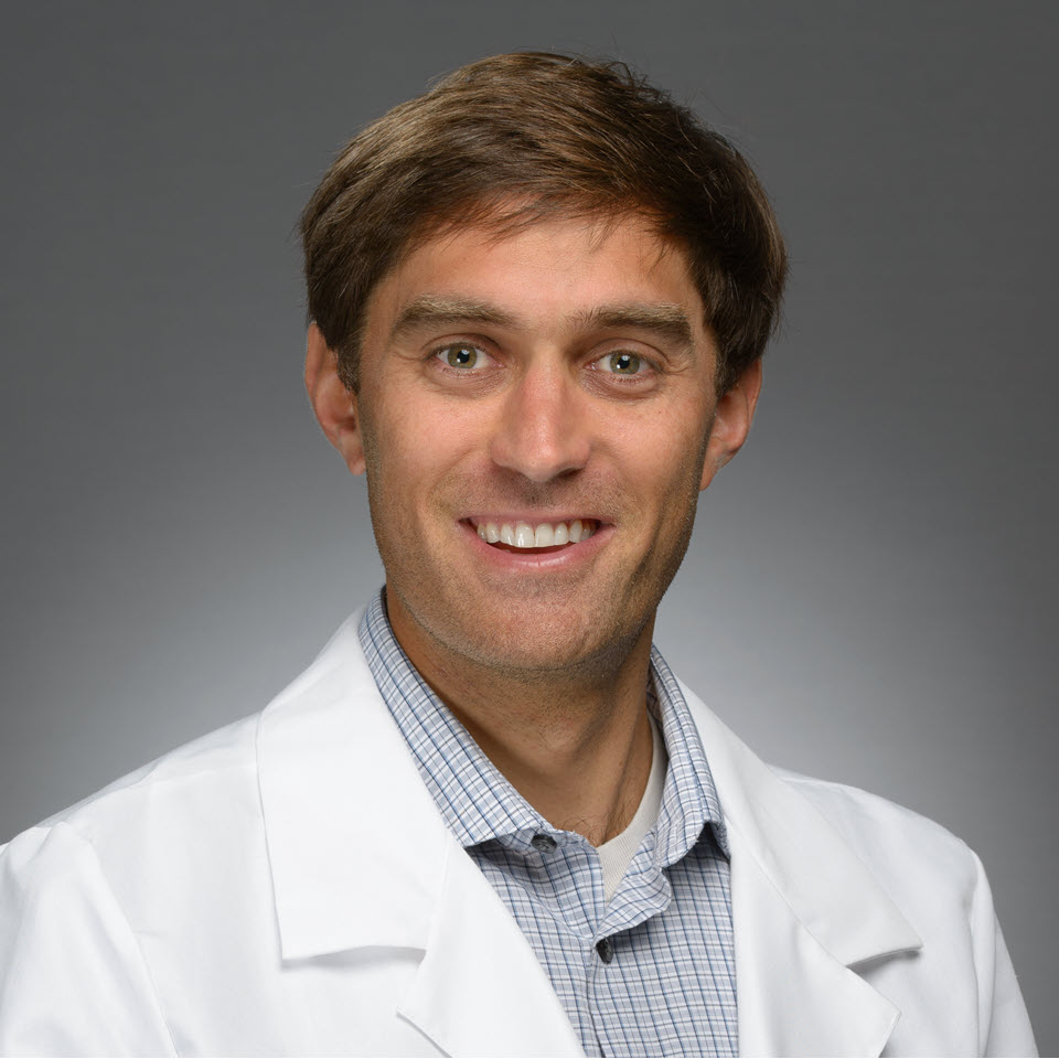 Profile headshot of Brandan Mayer-Blackwell, MD