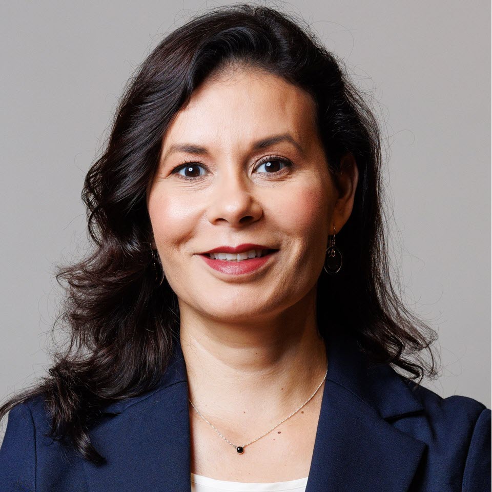 Profile headshot of Cecilia Oregón, MPP, MPH