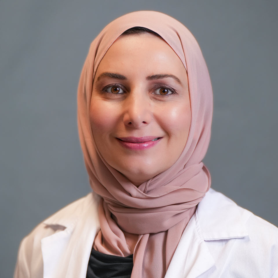 Profile headshot of Alia Shbeeb, MD