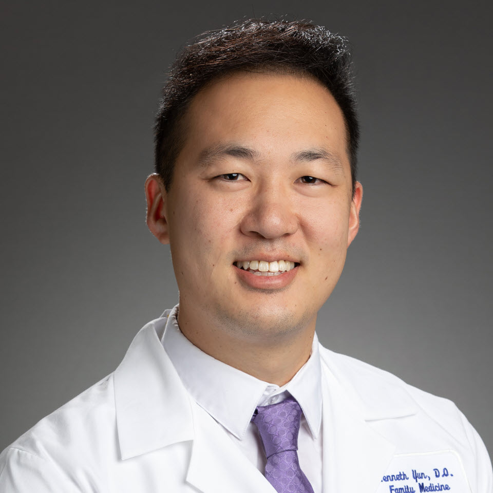 Profile headshot of Kenneth Yun, DO