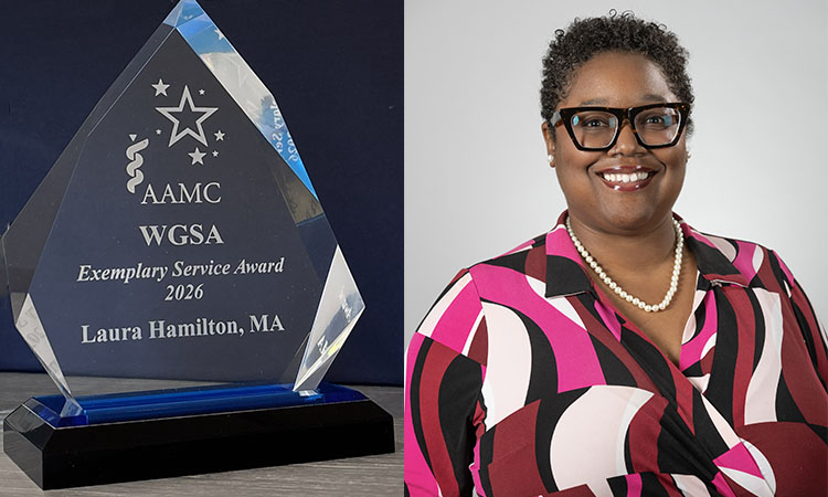 KPSOM Senior Director of Student Affairs Laura Hamilton, MA.