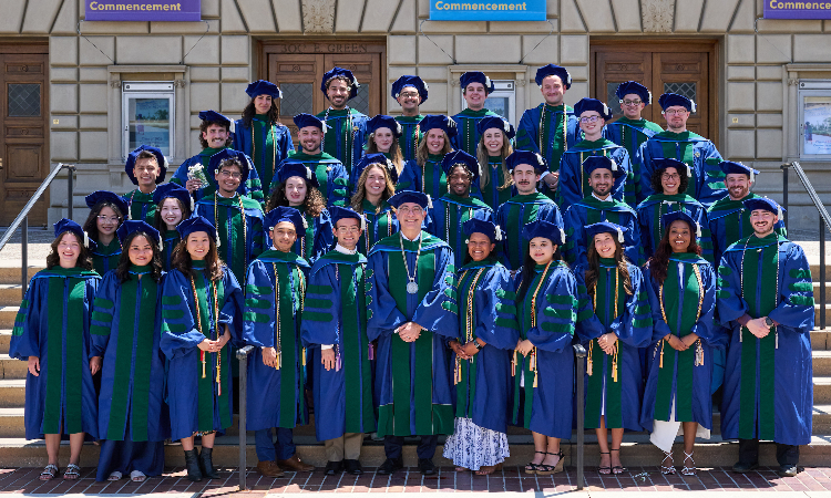 The KPSOM Class of 2026 with Dean and CEO John L. Dalrymple, MD.
