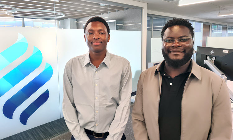 Adrian Kuloba (left) and Peter Murage (right).