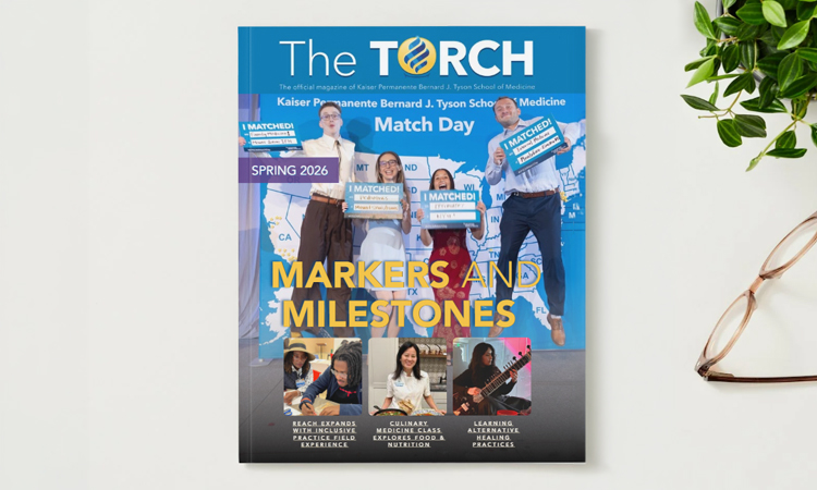 The Spring 2026 issue of The Torch.